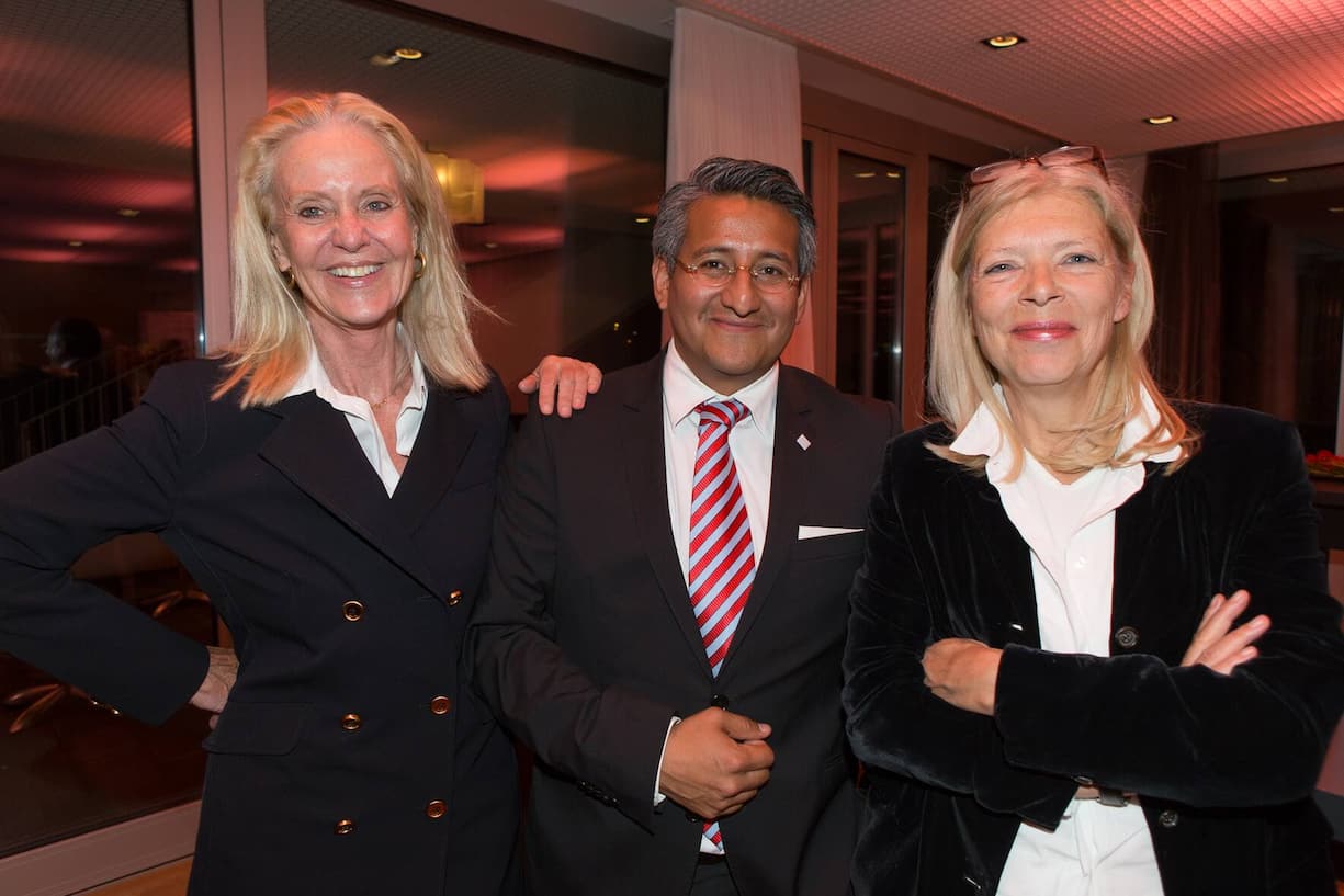 Gitti Hug, Rechtsanwältin; Philip Lorenz Kramer, Excellence Foundation Zurich; Anne Rüffer, Rüffer + Rub Verlag