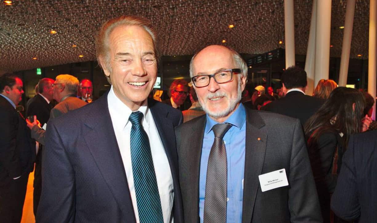 Bruno Marazzi, Bau-Unternehmer;
Willy Michel, Unternehmer