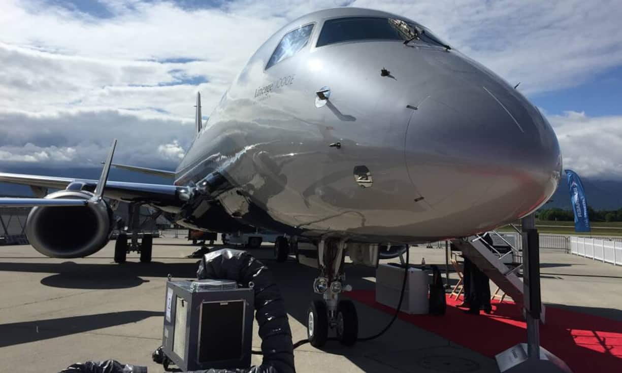 Vor allem grosse Hersteller wie Embraer aus Brasilien...