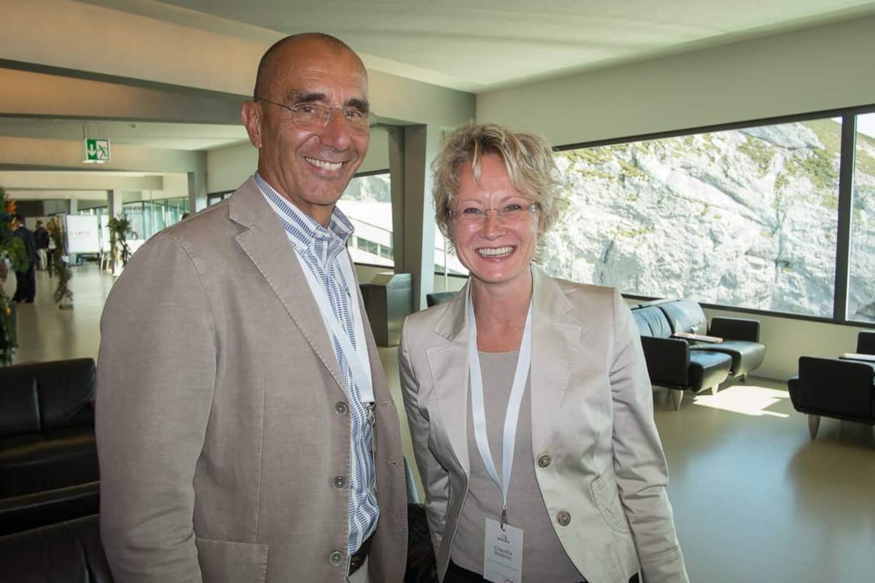 Hans Peter Aebi, Waega-Group AG; Claudia Röthlin, Claudia Röthlin Human Resources