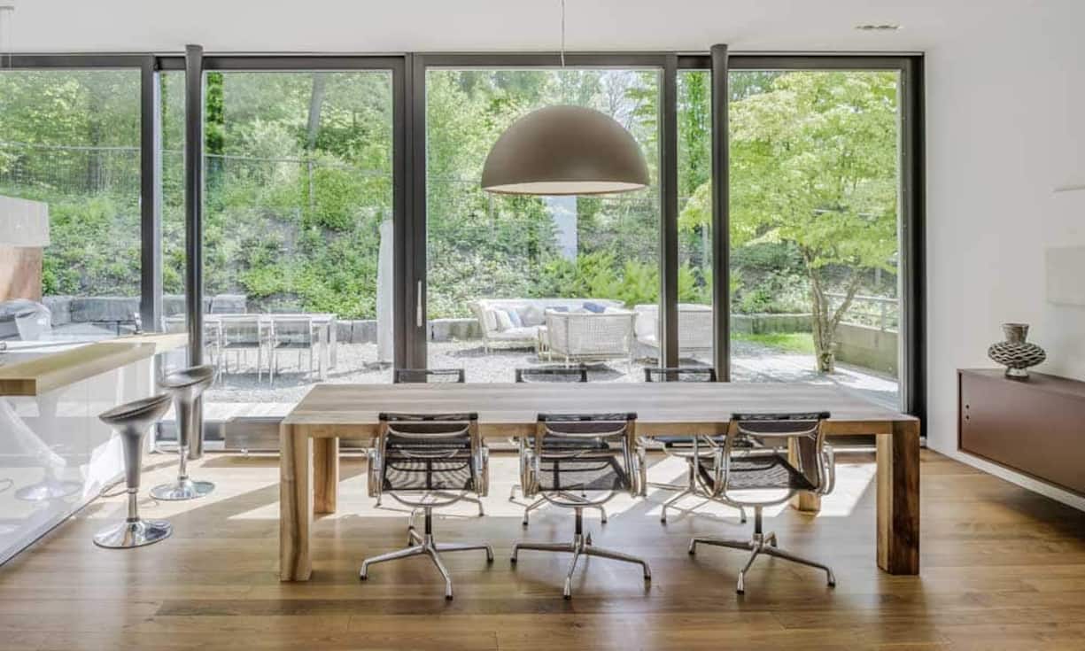 8,5 Zimmer verteilen sich auf zwei Etagen.