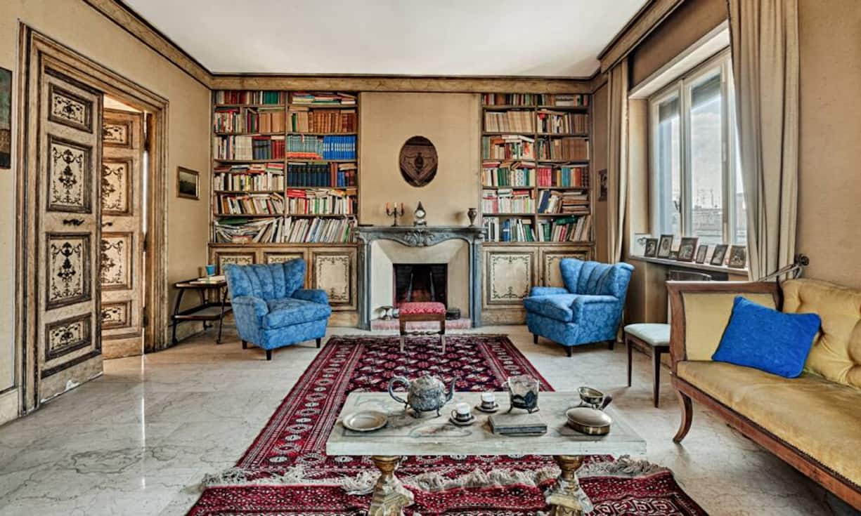 Die Wohnung ist 280 Quadratmeter gross...