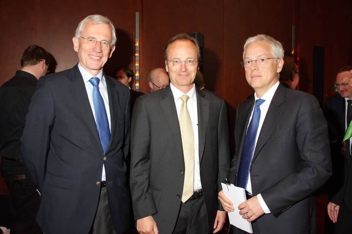 Peter Gottwald, ehemaliger deutscher Botschafter in der Schweiz; Markus R. Neuhaus, VR-Präsident PwC Schweiz; Christian Casal, Direktor McKinsey Schweiz