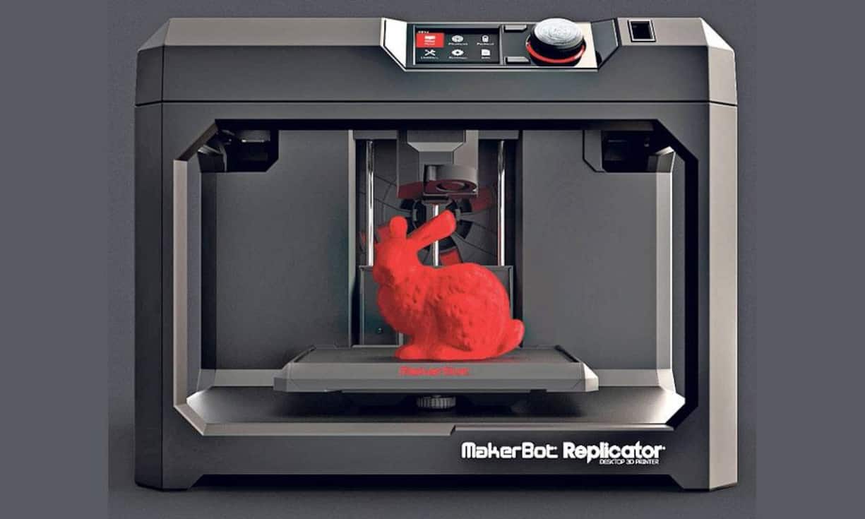 Dem dreidimensionalen Druck gehört die Zukunft, davon sind zumindest viele Fachleute überzeugt. Der US-Hersteller MakerBot liefert verschiedene Modelle, mit denen sich der Einstieg in die Welt des 3D-Drucks wagen lässt. Mit dem Replicator lassen sich etwa in kurzer Zeit Objekte mit den Massen 25,2 × 19,9 × 15 Zentimeter herstellen. MakerBot Replicator je nach Modell ab 1800 Franken