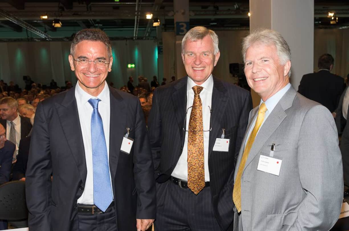 Yves Serra, Georg Fischer AG; Ulf Berg, BLR & Partners AG; Pierre Castella, Dixi Holding SA
