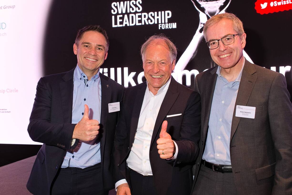 Chris Pluess, Aryzta Food Solutions Schweiz AG;Heinz Kaegi, Autor und Referent;Dieter Salzmann, Aryzta Schweiz