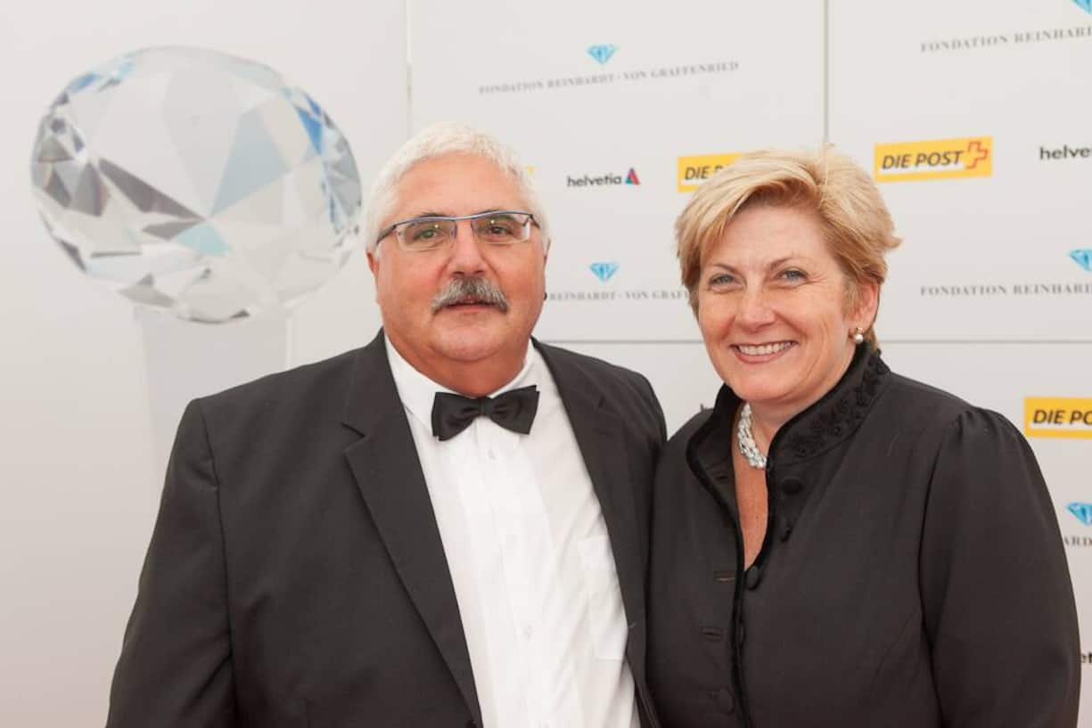 Helmut Simon; Beatrice Simon-Jungi, Regierungsrätin, Direktorin Finandirektion Kanton Bern