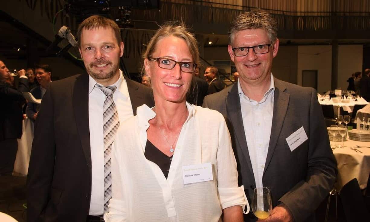 André Ackermann, Enpuls AG;
Claudia Blarer, Elektrizitätsgenossenschaft Bubikon;
Hans-Jörg H. Aebli, EKZ