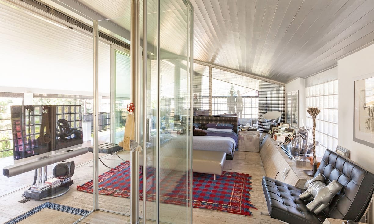 Nur eines von total fünf Schlafzimmern.