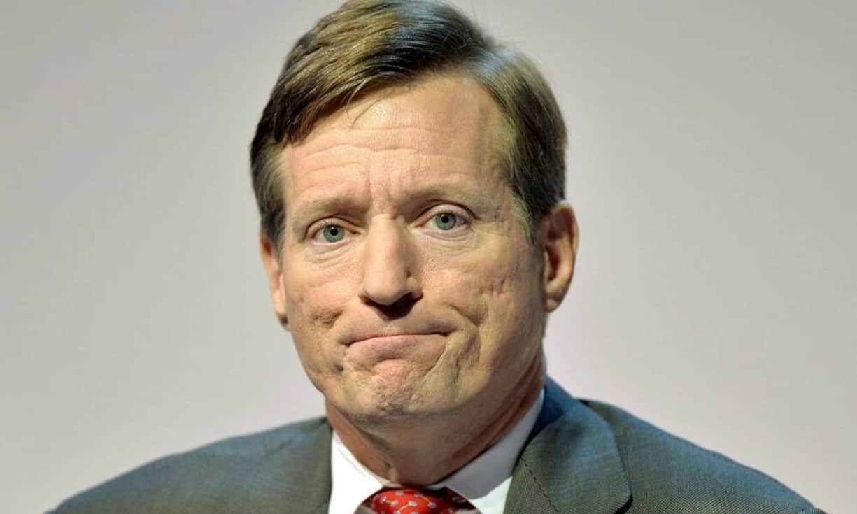 Der CEO der Credit Suisse, Brady Dougan, erzielte im Jahr 2013 ein Salär von 9,79 Millionen Franken und schafft es somit auf Rang 9.