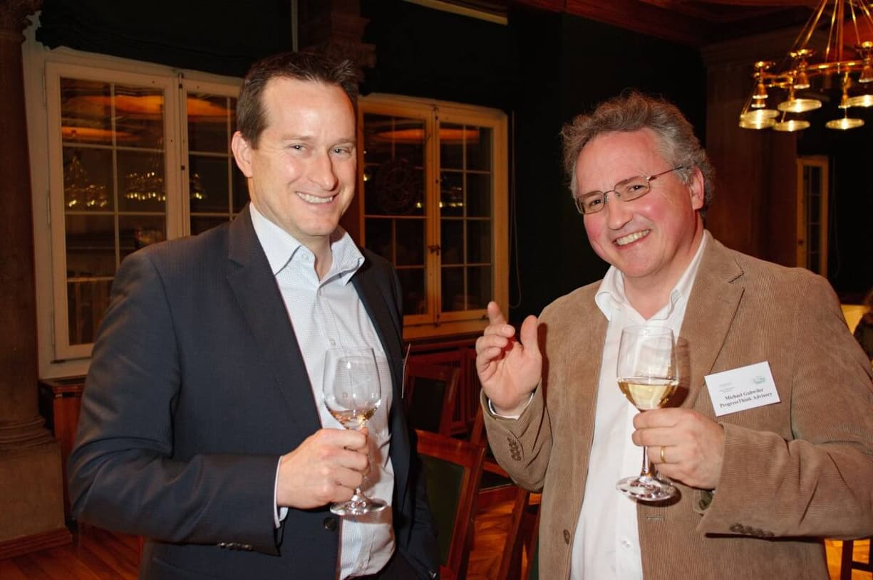 Rory Dickman, Global Account Manager, Global Sales, ABB Switzerland Ltd; Michael Gähwiler, ProgressThink Advisory.