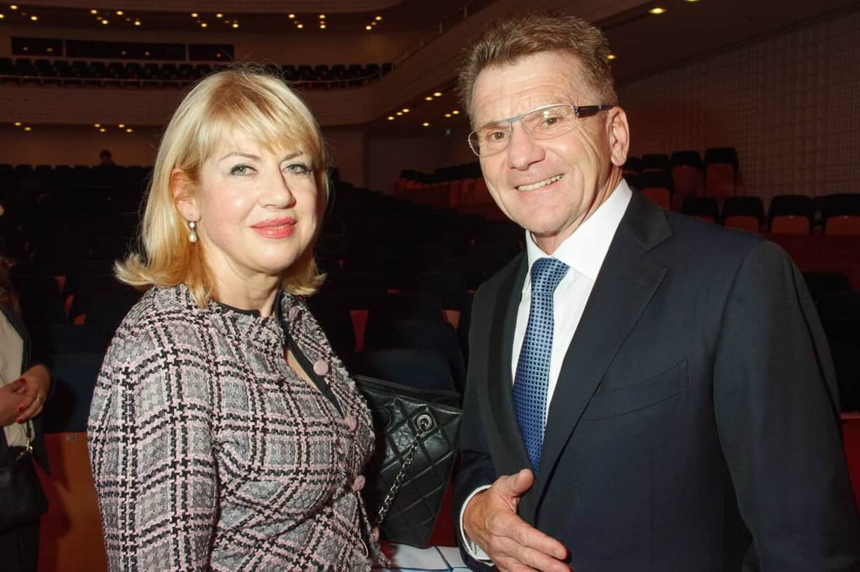 Christiane Leister, Unternehmensleiterin, Leister Gruppe; Hans-Ulrich Müller, Präsident Swiss Venture Club