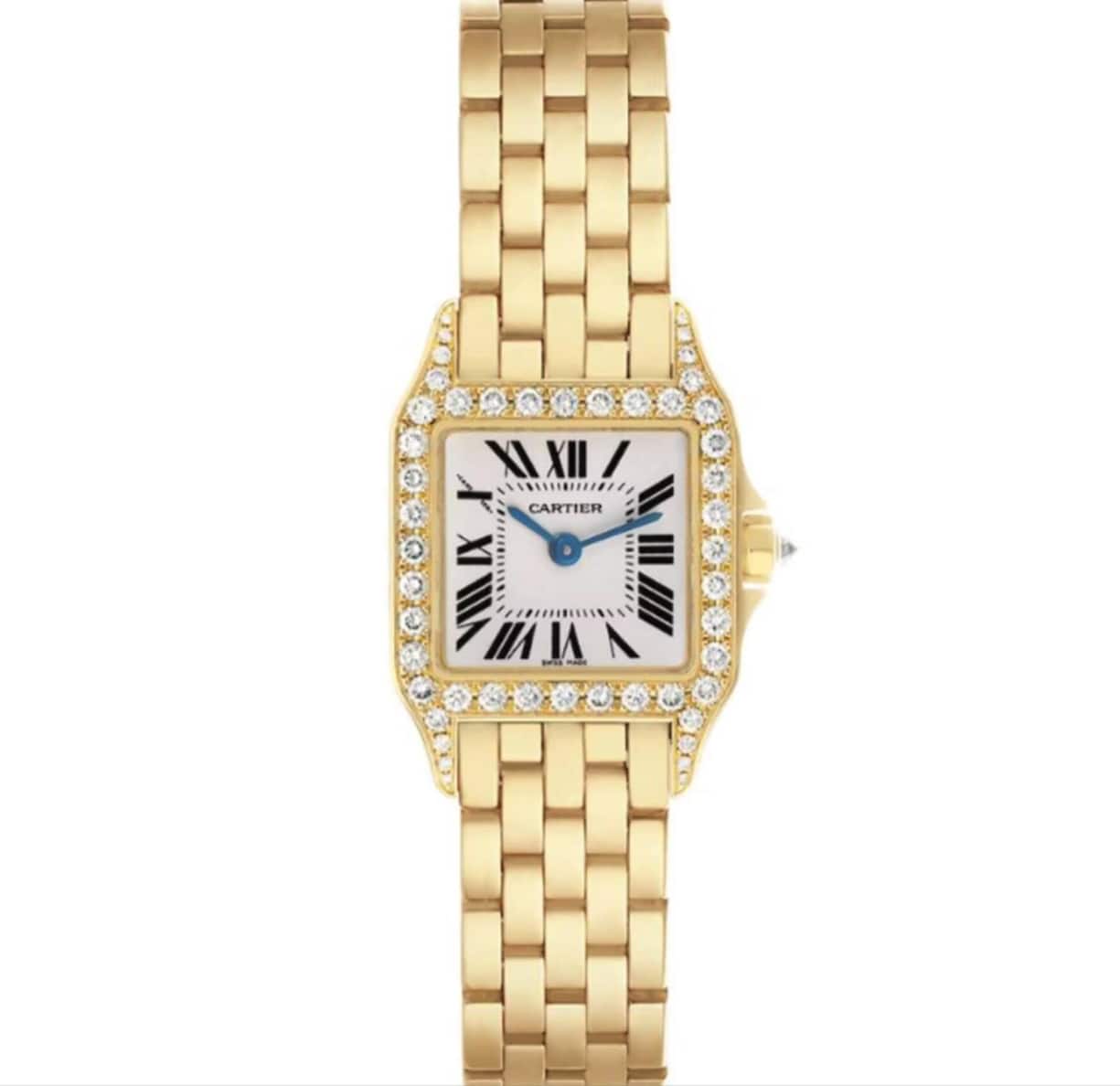 Objekt der Begierde: Cartier Santos Demoiselle.