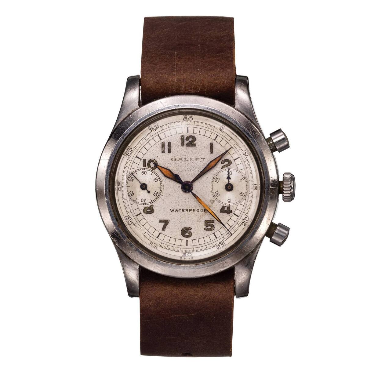 Gallet Multichron Clamshell circa 1938