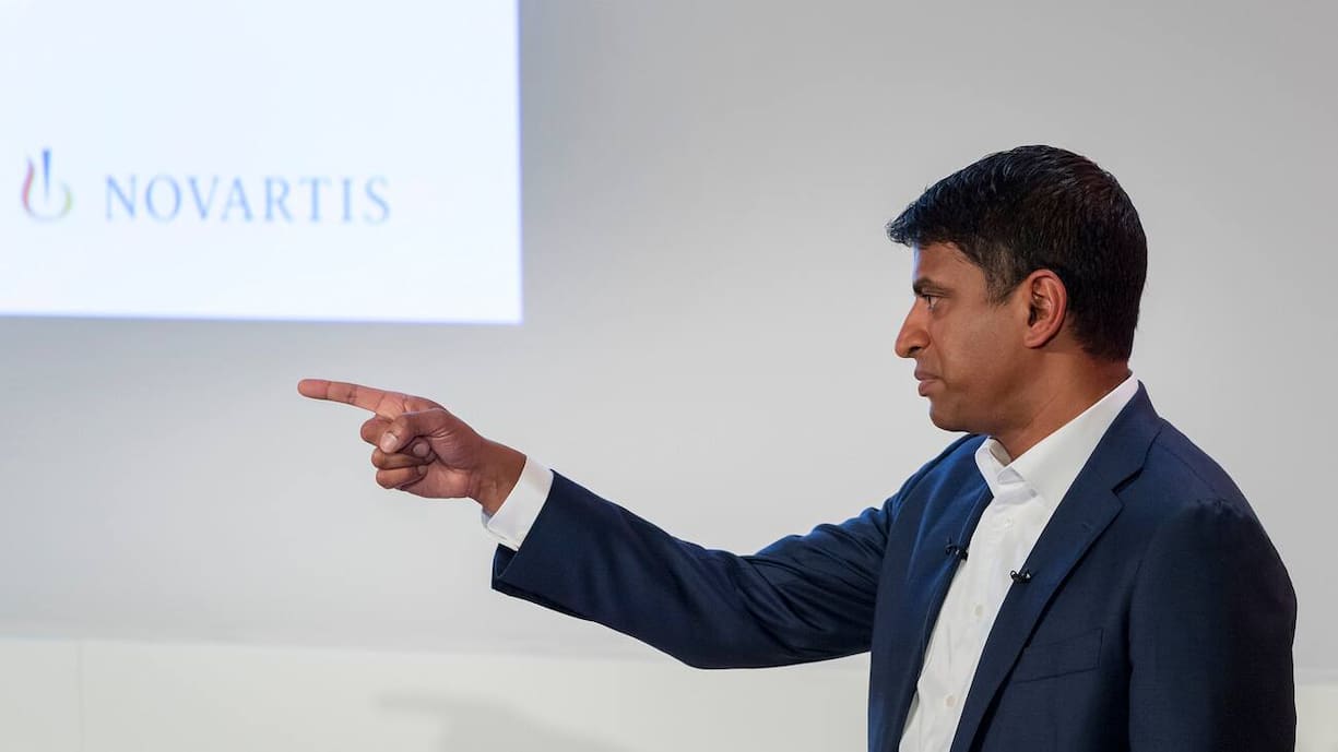 Konzernchef Vas Narasimhan: Das Portfolio wird der Strategie eines auf Innovation fokussierten Pharmakonzern angepasst.