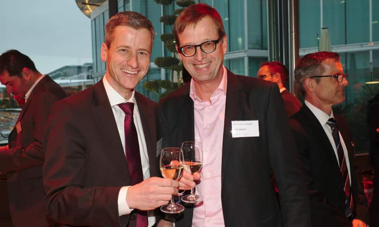 Jon Erni, EPG Lead Switzerland, Microsoft Schweiz GmbH;
Felix Kamer, Vice President, Huawei Technologies Switzerland AG