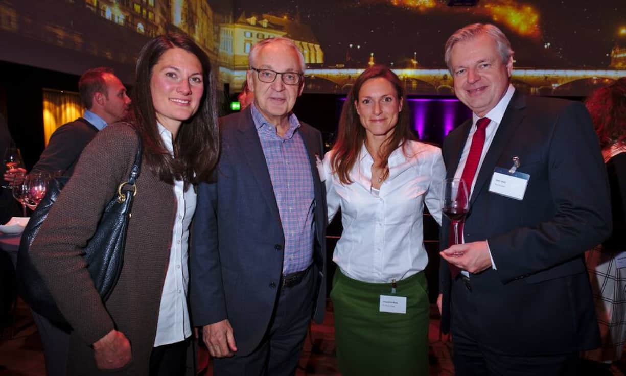 Tiana Angelina Moser, Nationalrätin, Grünliberale;
Cyril Meier, Leiter Center for Communications, HWZ;
Jacqueline Maag, Director Global Group Communications & Responsability, The Adecco Group;
Geri Aebi, VR, Wirz Gruppe   Bilder: Markus Senn