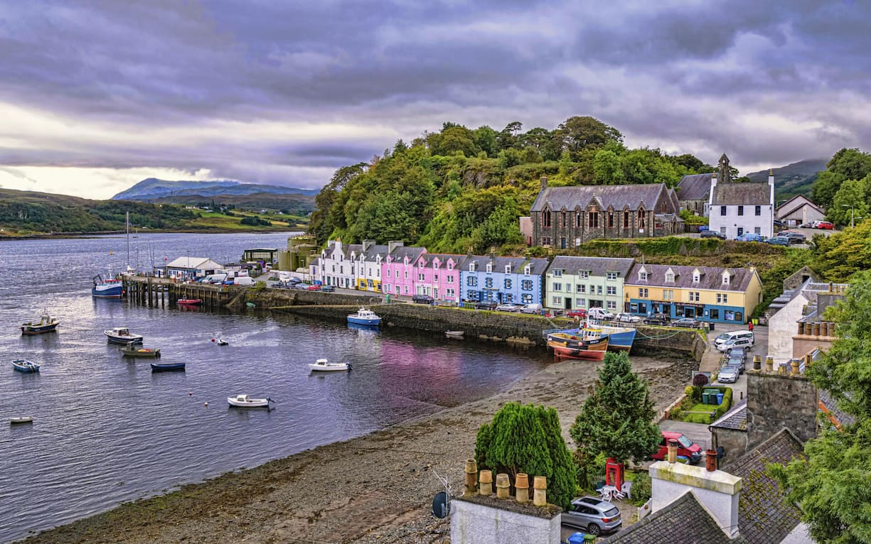 Portree auf der Isle of Skye.