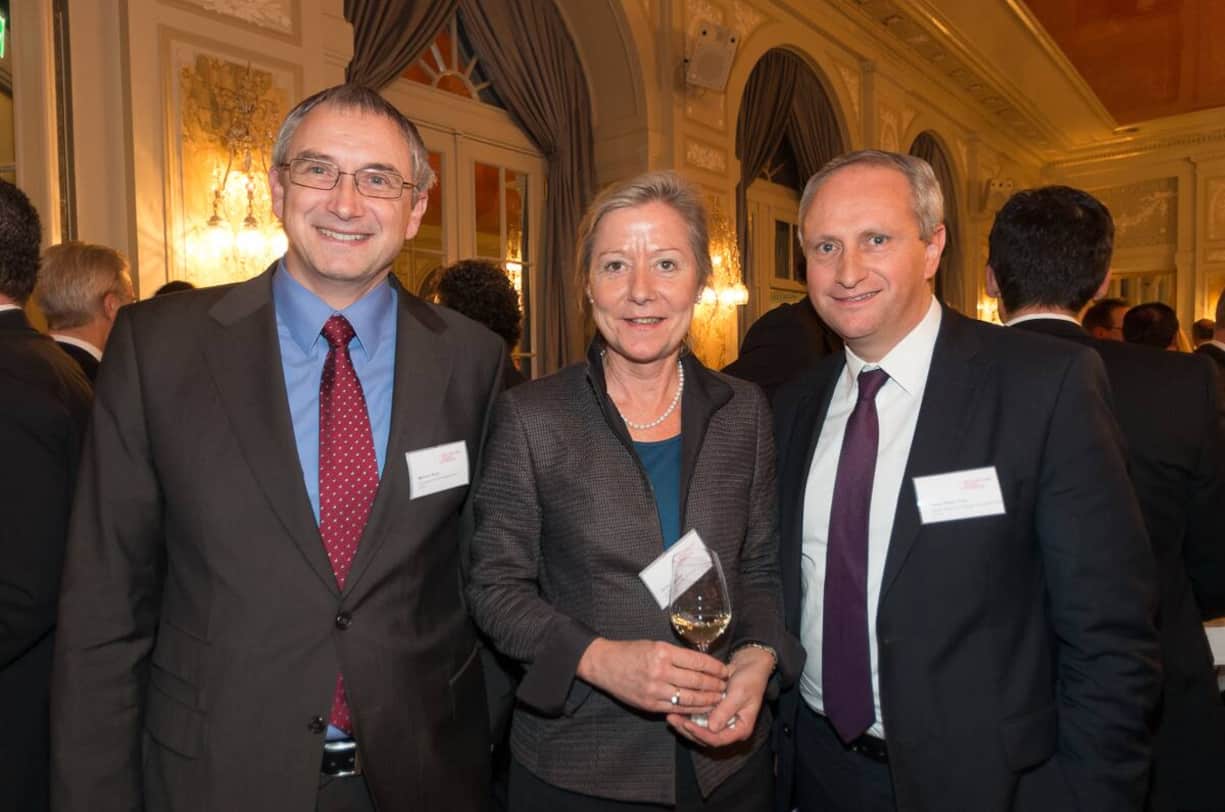 Markus Wyss, SGE; Doris Albisser,  CLS Communication AG; Hans-Peter Hess, Roland Berger Strategy Consultants