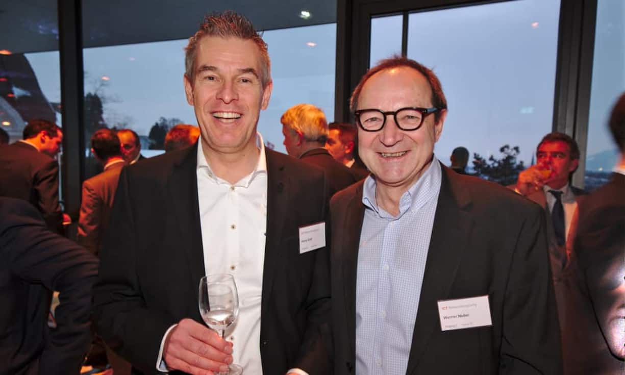 Harry Graf, Leiter Media & Public Affairs,ewz;
Werner Nuber, Präsident, Schweizerische Stiftung für die Geschichte der Post und Telekommunikation