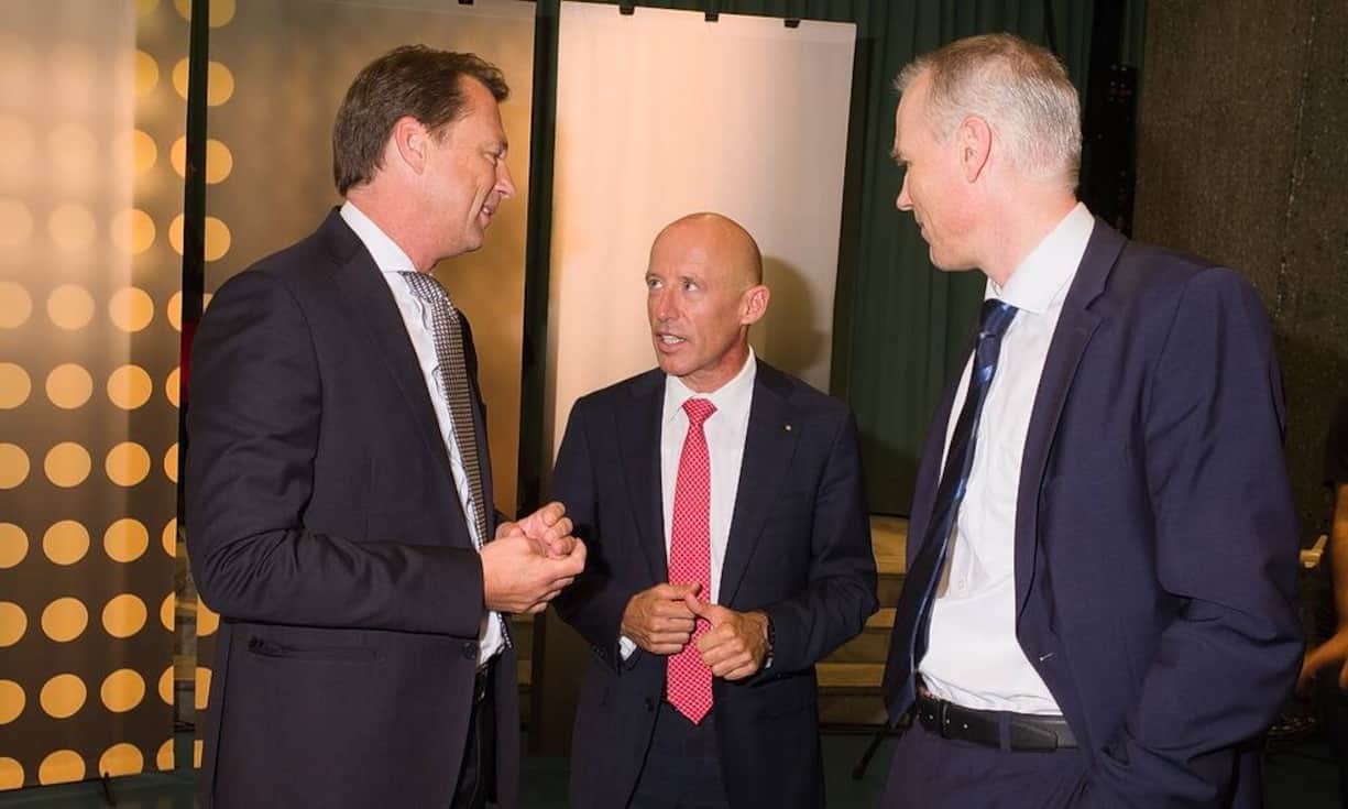 Dirk Schütz, Bilanz;
Patrik Gisel, Raiffeisen Schweiz;
Jan-Egbert Sturm, KOF