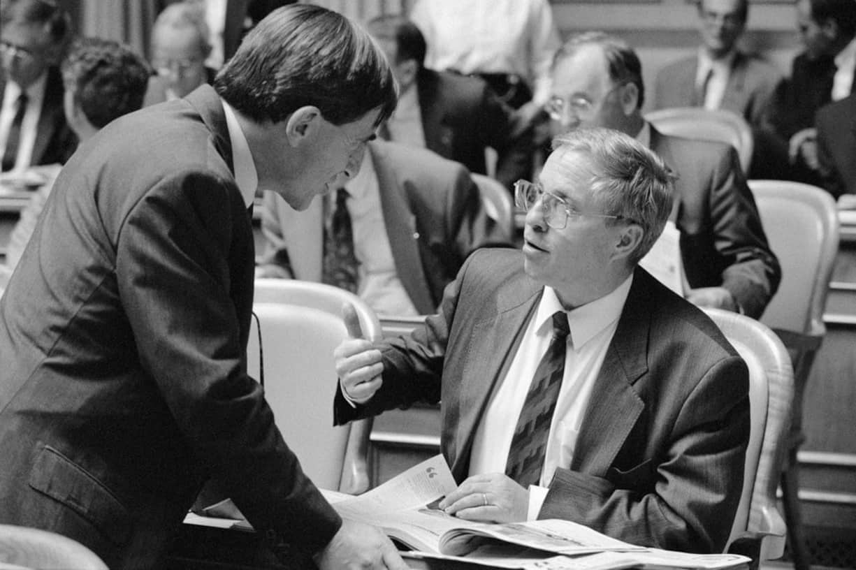 Walter Frey und Christoph Blocher