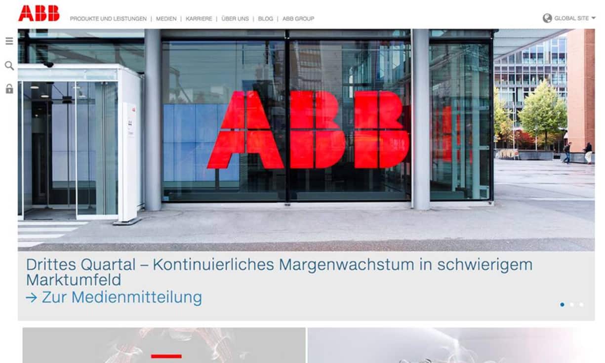 Platz 4: ABBPunktzahl: 63,7 von 100 (Vorjahr: Platz 2)