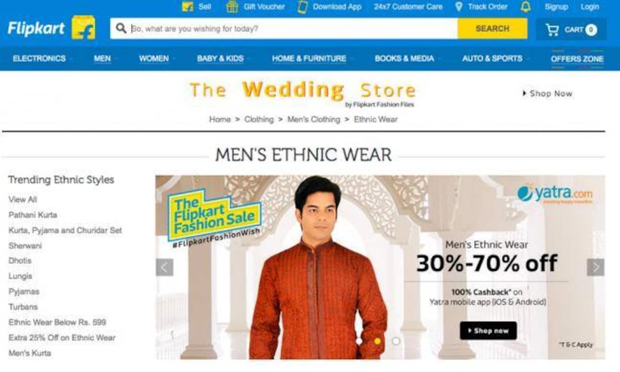 Flipkart: 15 Milliarden DollarDas Jungunternehmen ist die indische Version von Amazon. Auch sie sind mit Büchern eingestiegen, um das Sortiment auszubauen und zum Marktplatz zu werden. Aber: Mehrere Dienste mussten sie mangels Erfolg einstellen und auf dem Heimmarkt haben sie Konkurrenz von Snapdeal.com.Screenshot