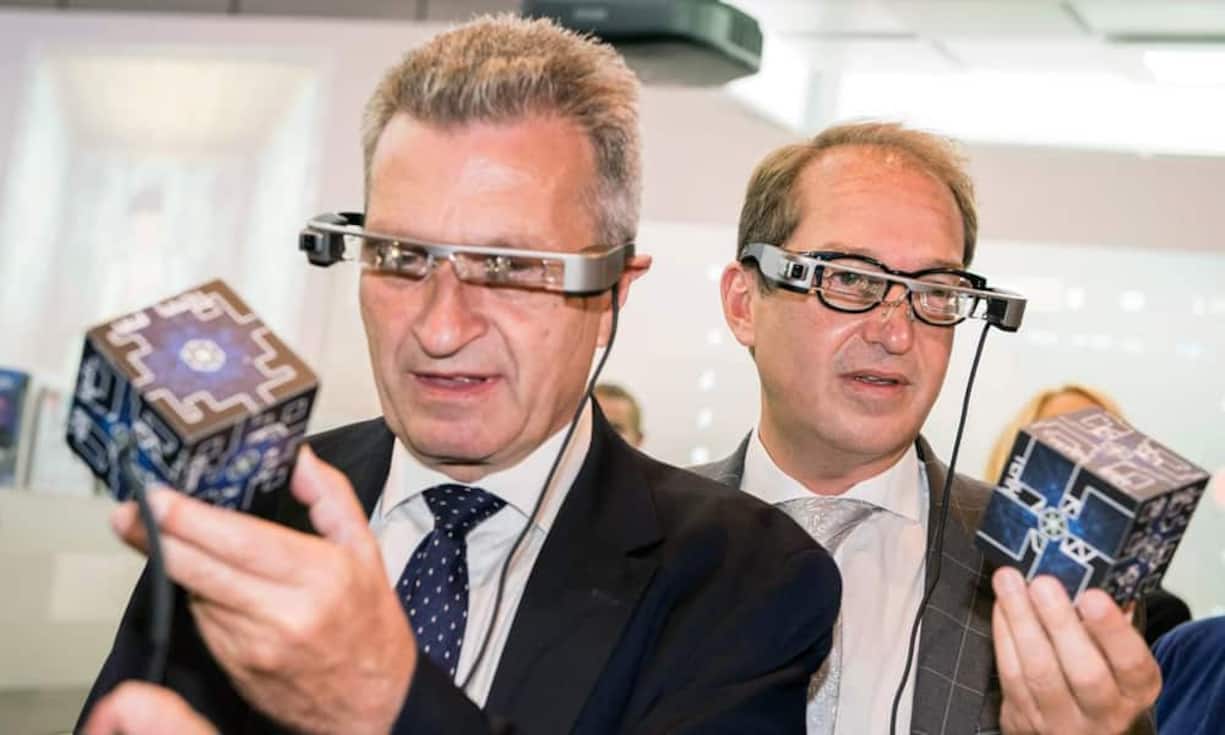 Auf «Augmented Reality» setzt Epson mit seiner Brille Moverio BT-300. Die dritte Generation kommt leichter daher, verfügt über ein helleres Bild und hält bis zu sechs Stunden durch.