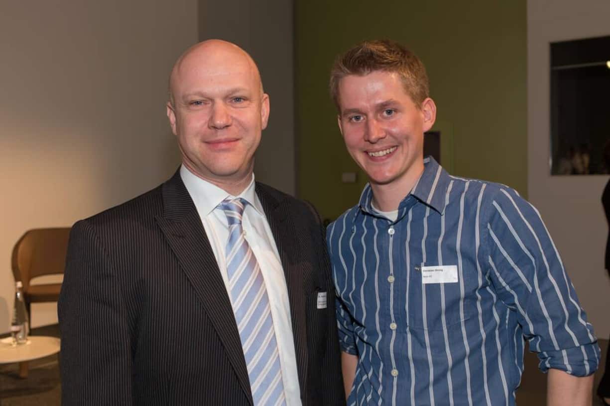 Peter Petrin, SIB; Christian Hirsig, Atizo AG