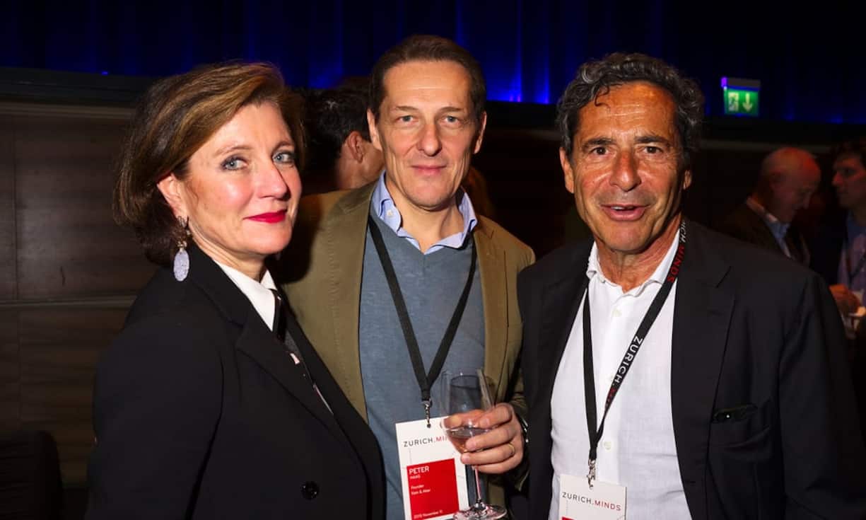 Anne Keller Dubach, Head Art and Cultural Engagement, Swiss Re;
Peter Haag, Founder, Kein & Aber;
Roger Schawinski, CEO, Radio 1