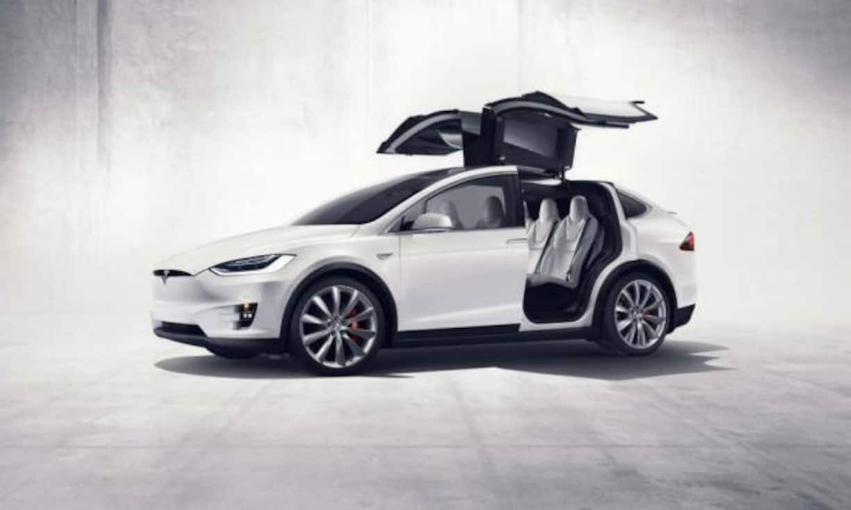 Das Model X ist schwerer als jedes andere Elektrofahrzeug der Welt. Es wiegt 2.276 Kilogramm. Keystone