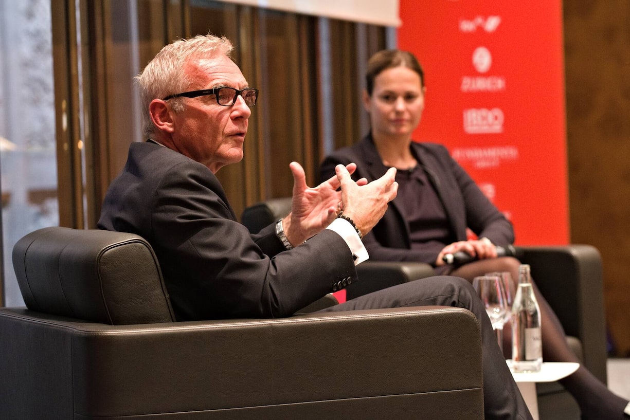 Urs Rohner, VRP, Credit Suisse;Anke Bridge Haux, Digitalchefin Credit Suissel