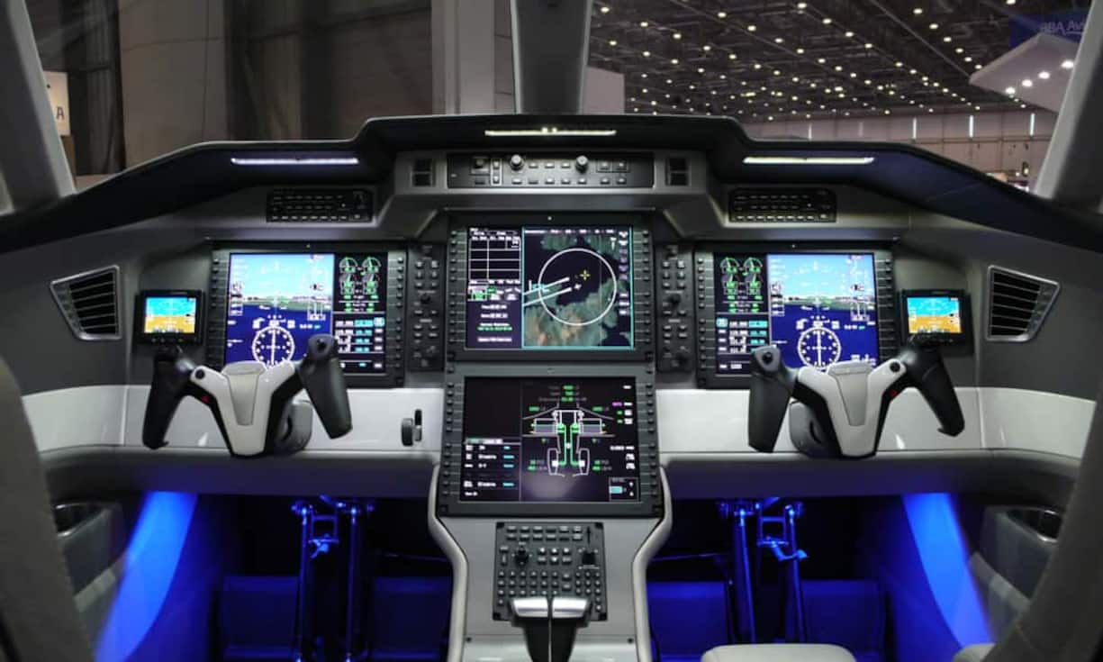 Cockpit der PC-24.