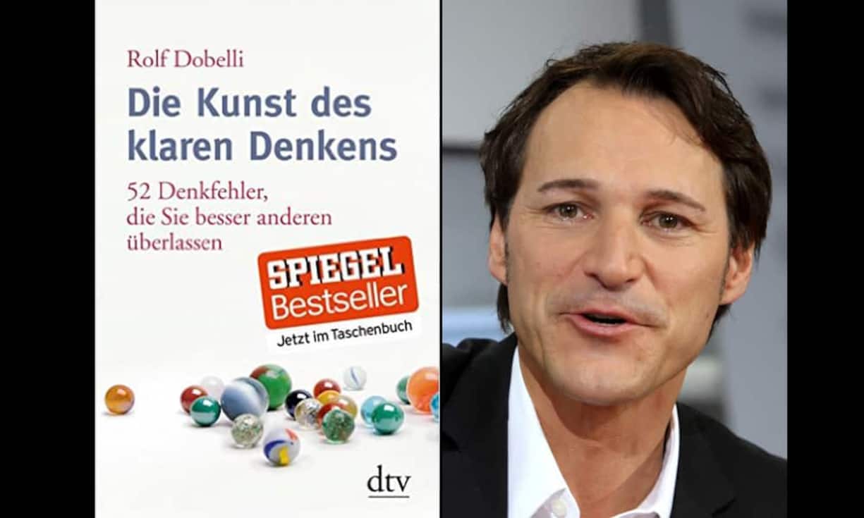 Rang 1: «Die Kunst des klaren Denkens» von Rolf DobelliDenkfehler wie Selbstüberschätzung und Gruppendenken führen zu schlechten Entscheidungen. Wer sich dieser Fallstricke bewusst ist, kann die Chancen und Risiken seiner Entschlüsse besser abwägen.ISBN: 978-3423348263, Umfang: 256 Seiten, Verlag: DTV Deutscher Taschenbuch Verlag, Preis: 12.90 FrankenBilder: Keystone/Amazon/PR