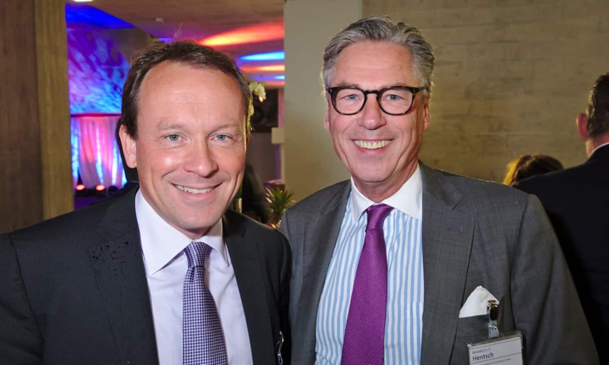 Christoph Loos, CEO, Hilti AG;
Bénédict G.F. Hentsch