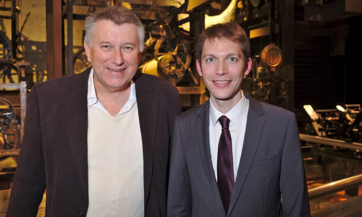 Jean-Michel Piguet, Konservator, Internationales Uhrenmuseum La Chaux-de-Fonds;
Régis Huguenin, Direktor,  Internationales Uhrenmuseum La Chaux-de-Fonds.