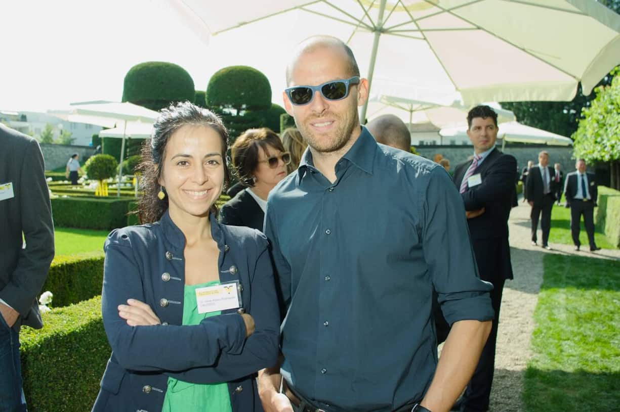 Irene Abreu Rodriguez, Calcisco; Mauro Dionisi, Calcisco, Preisträger.