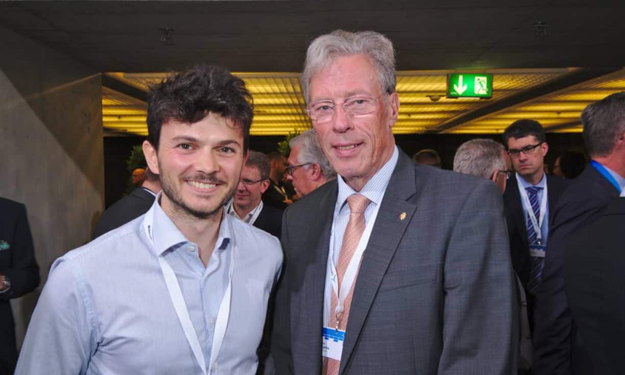 Linus Grob, Hochschulpraktikant, SBB AG;
Paul Kurrus, Präsident, AeroSuisse