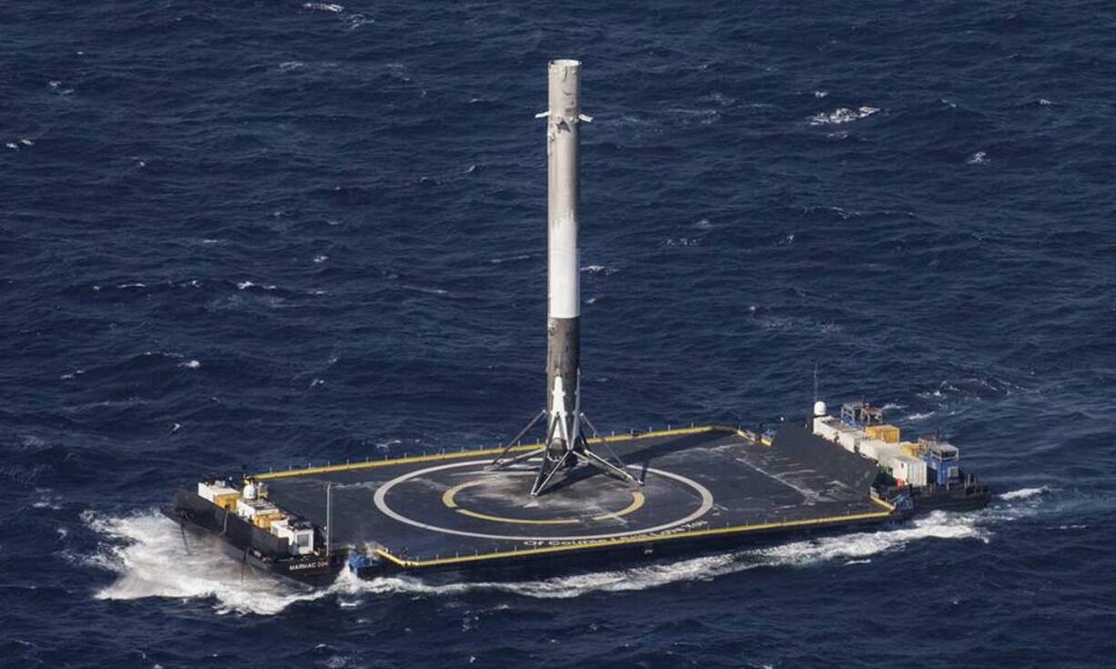 Im April 2016 bringt die «Falcon 9» erstmals einen Frachter auf den Weg Richtung Raumstation ISS. Zuvor waren einige Versuche gescheitert.
