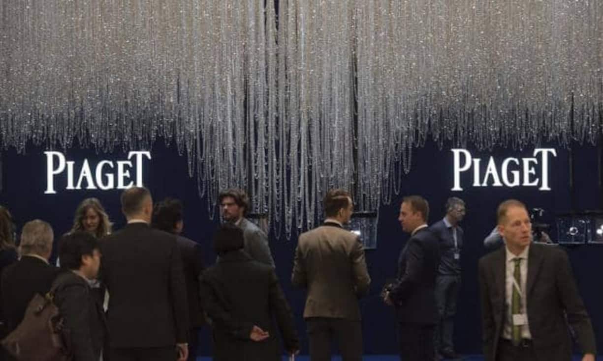 ... Piaget mit 13'500 funkelnden Ketten...