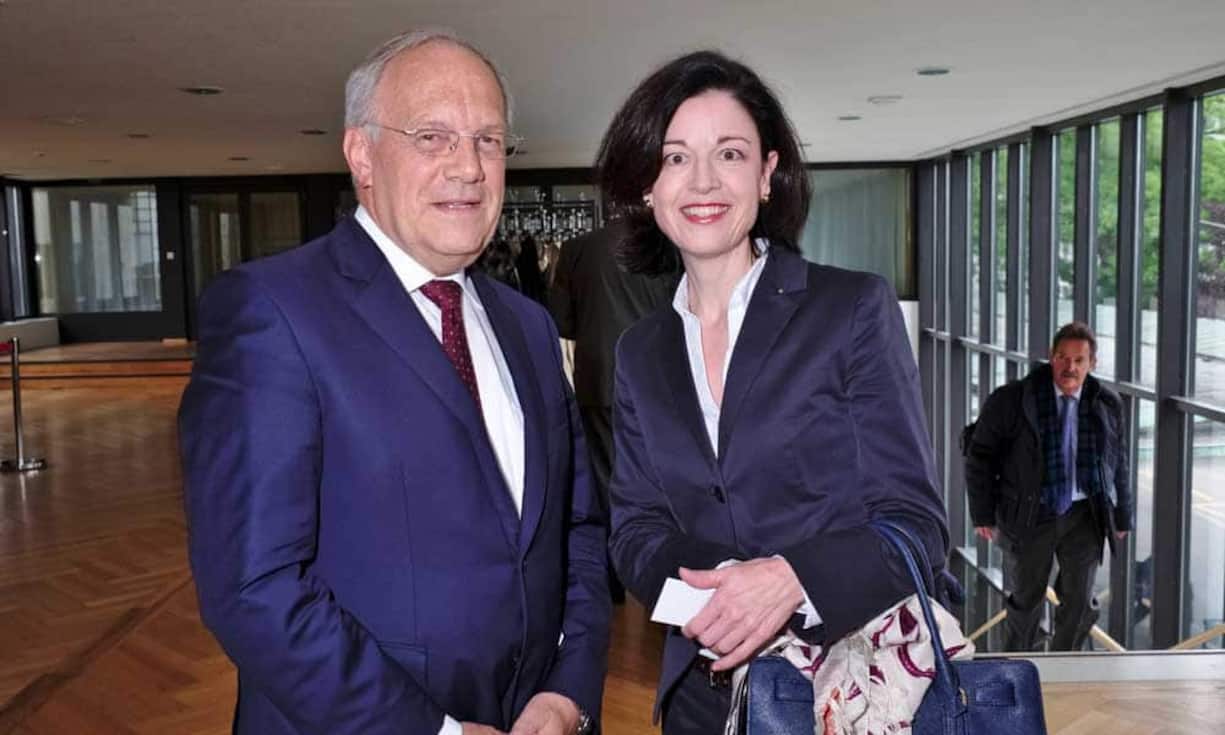 Bundesrat Johann-Niklaus Schneider-Ammann;
Regine Sauter, Direktorin, Zürcher Handelskammer