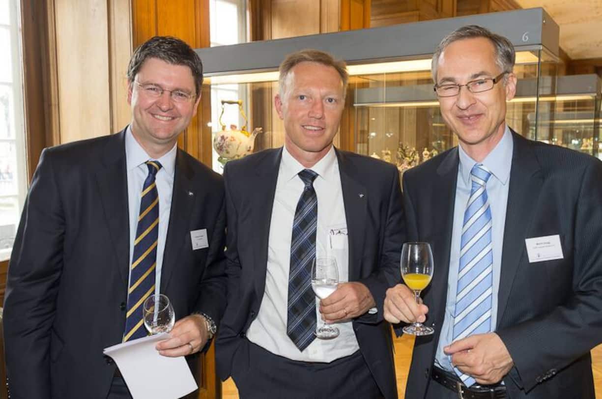 François Longpré, XL Insurance; Bruno Länzlinger, Country Manager Switzerland XL Insurance; Martin Zaugg, Business Development Manager, GWP Insurance Brokers AG