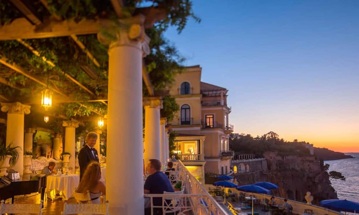 Platz 3: Bellevue Syrene; Sorrent, Italien