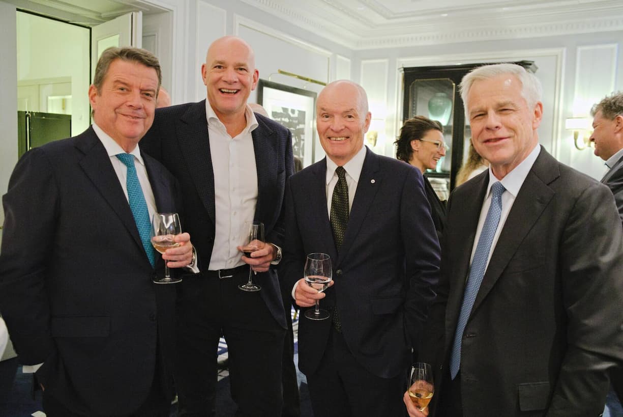 Colm Kelleher; Barend Fruithof; Peter Friedli; Thomas Wellauer.