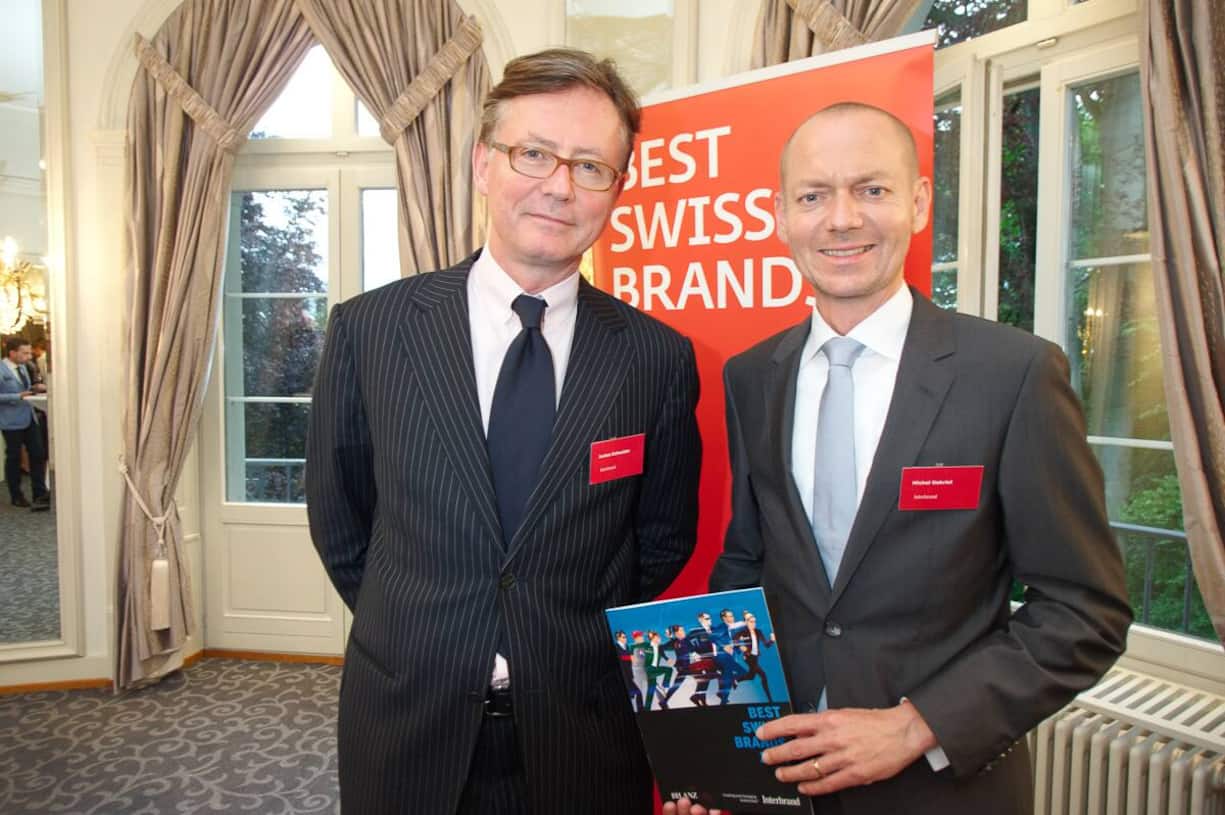 Justus Schneider, Interbrand; Michel Gabriel, Interbrand
