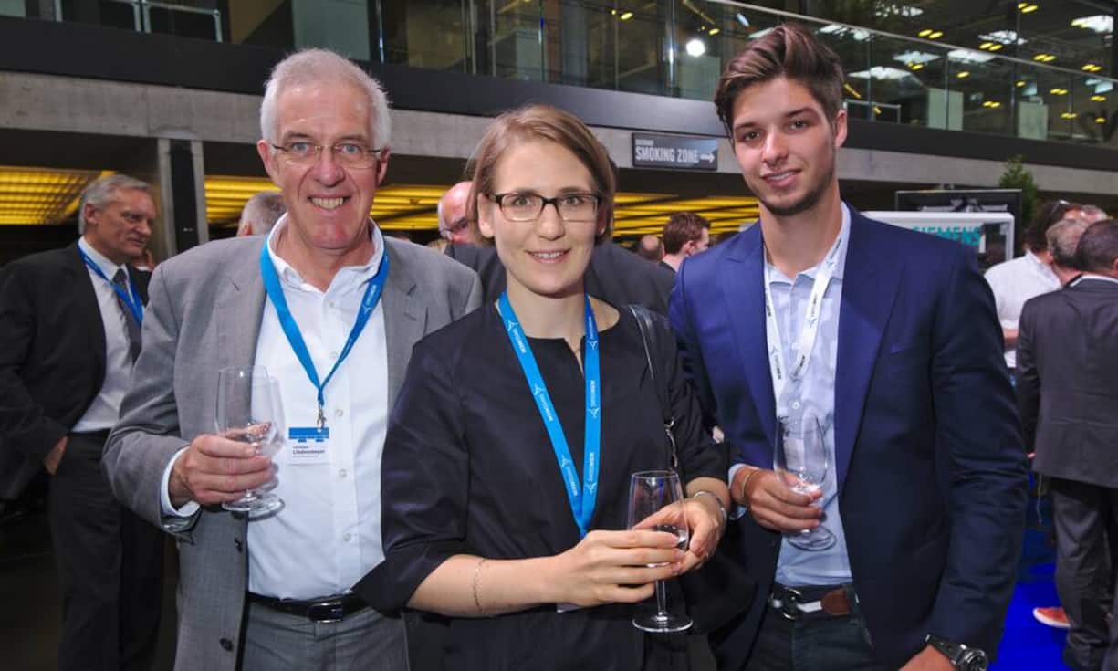 Christoph Lindenmeyer, Schindler Management AG;
Dorothee Auwärter, VRP, Kuhn Rikon AG;
Alexander LIndenmeyer, Northeastern University Boston