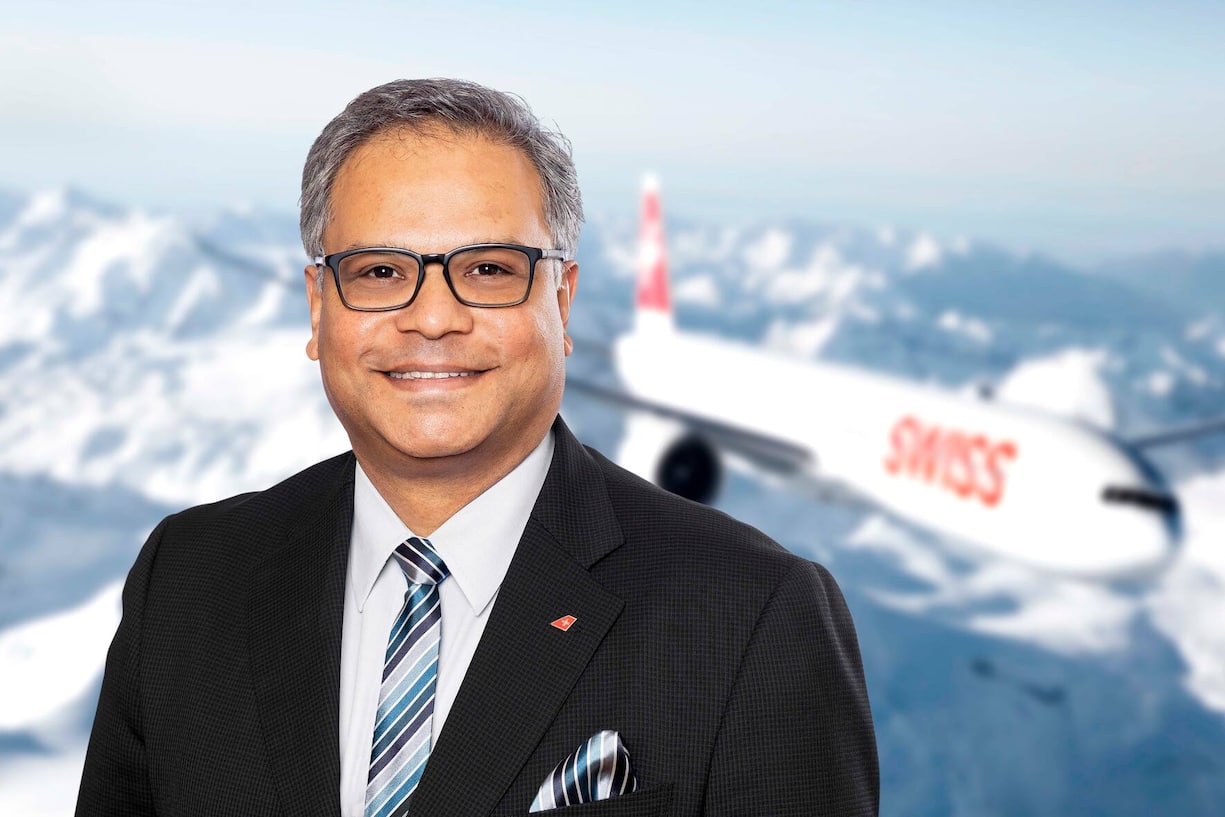 Ashwin Bhat, Cargo-Leiter der Swiss