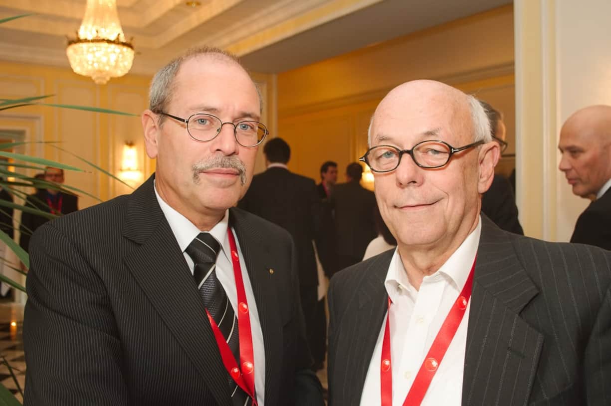 Gian Franco Lautanio, Industrielle Betriebe Interlaken; Alexander Schenkel, Präsident, Volkswirtschaft Berner Oberland