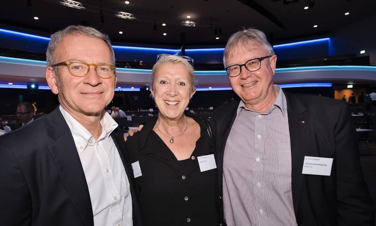 Adrian Lobsiger, EDÖB Eidgenössischer Datenschutz- und Öffentlichkeitsbeauftragter; Vania Kohli, ehemalige Geschäftsführerin asut; Jürgen Brönnimann, Bratschi AG